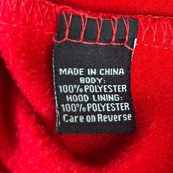 Ohio State Buckeyes Hoodie Sweatshirt Mens Large Red Fanwear OSU - Picture 8 of 9